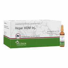 Abbildung: Hepar Hom Injektion Ampullen 50X2 ml, Ampullen PZN 01006884 