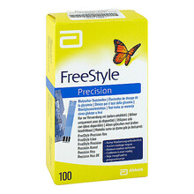 Abbildung: Medisense Precision Xtra Plus Xceed Sensoren 100 St, Teststreifen PZN 01011224 
