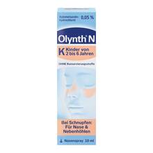 Abbildung: Olynth 0,05% N Schnupfen Dosierspray ohne Konservierungsmittel  10 ml, Dosierspray PZN 01014501 