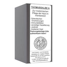 Abbildung: Thymussalbe A 50 ml, Salbe PZN 01018580 