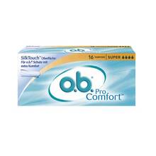 Abbildung: O.B. Tampons Procomfort super 16 St, Tampon PZN 01021754 