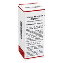 Abbildung: ACIDUM BENZOICUM OLIGOPLEX Liquidum 50 ml, Liquidum PZN 01024557 