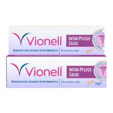 Abbildung: Vionell Intim Pflege-Salbe 15 ml, Salbe PZN 01027828 