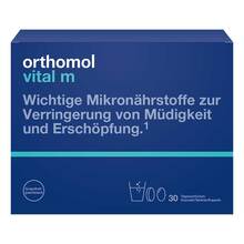 Abbildung: Orthomol Vital M Grapefruit Granulat / Kap./Tab.Kombipackung  30 St, Granulat PZN 01028532 