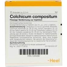 Abbildung: COLCHICUM COMPOSITUM Ampullen 10 St, Ampullen PZN 01045080 