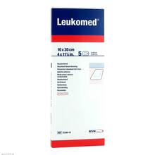 Abbildung: Leukomed sterile Pflaster 10x30 cm 5 St, Pflaster PZN 01050833 