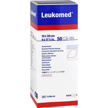 Abbildung: Leukomed sterile Pflaster 10x30 cm 50 St, Pflaster PZN 01050879 