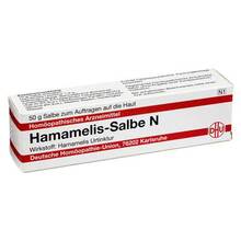 Abbildung: HAMAMELIS SALBE N 50 g, Salbe PZN 01055285 