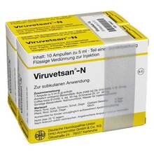 Abbildung: Viruvetsan N Injektionslösung vet. (für Tiere) 20X5 ml, Injektionslösung PZN 01066521 
