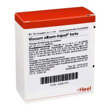 Abbildung: VISCUM ALBUM INJEEL forte Ampullen 10 St, Ampullen PZN 01098194 