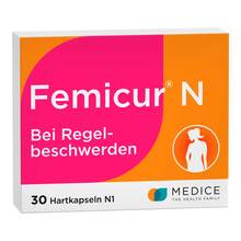 Abbildung: Femicur N Kapseln 30 St, Hartkapseln PZN 01129078 
