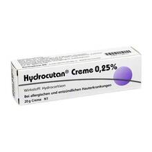 Abbildung: Hydrocutan Creme 0,25% 20 g, Creme PZN 01138717 