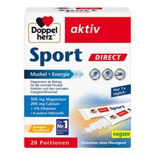 Abbildung: Doppelherz Sport Direct Vitamine + Mineralien 20 St PZN 01152114 