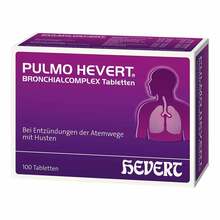 Abbildung: Pulmo Hevert Bronchialcomplex Tabletten 100 St, Tabletten PZN 01214068 