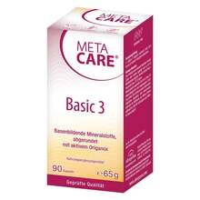 Abbildung: Meta-Care Basic 3 Kapseln 90 St, Kapseln PZN 01222369 