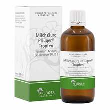 Abbildung: Milchsäure Pflüger Tropfen 100 ml, Tropfen PZN 01222406 