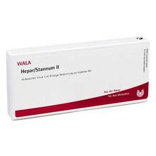 Abbildung: Hepar Stannum II Ampullen 10X1 ml, Ampullen PZN 01223653 