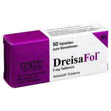 Abbildung: Dreisafol Tabletten 50 St, Tabletten PZN 01223920 