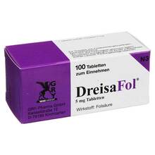 Abbildung: Dreisafol Tabletten 100 St, Tabletten PZN 01223937 