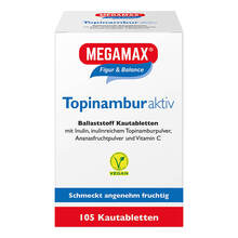 Abbildung: Topinambur Aktiv Megamax Kautabletten 105 St, Kautabletten PZN 01226545 