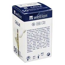 Abbildung: WELLION CALLA Blutzuckerteststreifen 50 St, Teststreifen PZN 01228969 