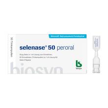 Abbildung: Selenase 50 peroral Lösung zum Einnehmen 50X1 ml, Lösung zum Einnehmen PZN 01240315 