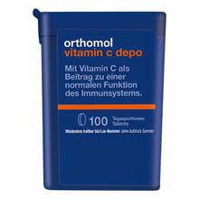Abbildung: Orthomol Vitamin C Depo Tabletten 100 St, Tabletten PZN 01247300 