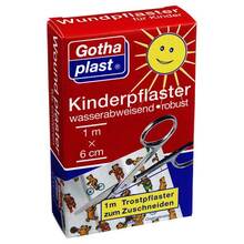 Abbildung: Gothaplast Kinderpflaster 6 cmx1 m 1 St, Pflaster PZN 01264698 