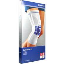 Abbildung: Genutrain P3 Kniebandage links Größe 6 natur 1 St, Bandage PZN 01284850 