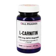 Abbildung: L-Carnitin 250 mg Kapseln 60 St, Kapseln PZN 01290477 