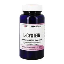 Abbildung: L-Cystein 500 mg Kapseln 100 St, Kapseln PZN 01290520 