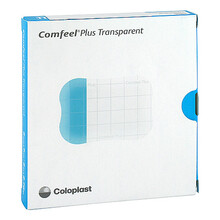 Abbildung: Comfeel Plus transparent Hydrokolloidverband 5x7 cm 3530 10 St, Verband PZN 01298042 