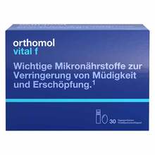 Abbildung: Orthomol Vital F Trinkfläschchen / Kapseln Kombipack. 30 St, Trinkampullen PZN 01319689 