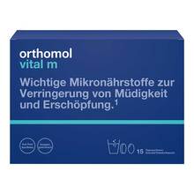 Abbildung: Orthomol Vital M Granulat / Kap./Tabletten Kombipackung 15 Tage 1 St, Kombipackung PZN 01319784 