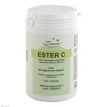 Abbildung: Ester C Vegi Kapseln 180 St, Kapseln PZN 01328748 