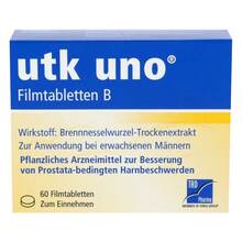 Abbildung: Utk uno Filmtabletten B 60 St, Filmtabletten PZN 01330202 