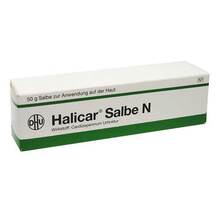 Abbildung: Halicar Salbe N 50 g, Salbe PZN 01339580 