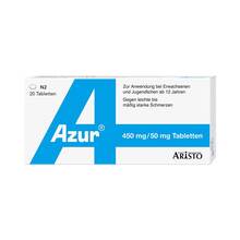 Abbildung: Azur Tabletten 20 St, Tabletten PZN 01384681 