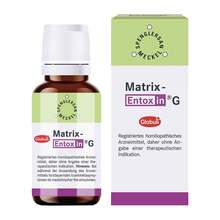 Abbildung: MATRIX-Entoxin G Globuli 10 g, Globuli PZN 01401988 