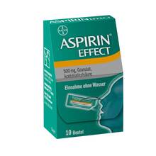 Abbildung: Aspirin Effect Granulat 10 St, Granulat PZN 01405147 