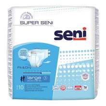 Abbildung: SENI Super Inkontinenzslip L 10 St PZN 01405503 
