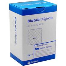 Abbildung: BIATAIN Alginate Kompressen 5x5 cm 30 St, Verband PZN 01406365 
