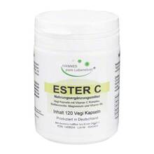 Abbildung: Ester C Vegi Kapseln 120 St, Kapseln PZN 01408594 