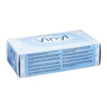 Abbildung: VINYL Handschuhe puderfrei large 100 St, Handschuhe PZN 01412905 