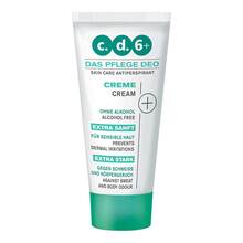Abbildung: CD6 + Pflegedeo Creme 50 ml, Creme PZN 01418492 