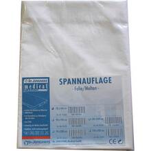 Abbildung: Molton Spannauflage 70x140 cm mit Folie eins. 1 St PZN 01419416 