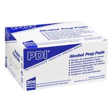 Abbildung: ALKOHOLTUPFER 70% Isopropyl Alkohol 200 St, Tupfer PZN 01420543 