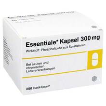 Abbildung: Essentiale Kapsel 300 mg 250 St, Hartkapseln PZN 01422967 