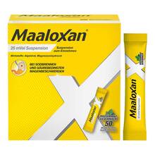 Abbildung: Maaloxan 25 Mval Suspension 50X10 ml, Suspension PZN 01427373 