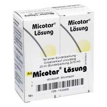 Abbildung: Micotar Lösung 20 ml, Lösung PZN 01430406 